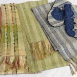 One warp, three designs by Joyce